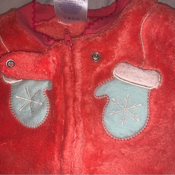 Little wonder baby romper‎ size 3/6 months jumpsuit winter infant zipper soft - Picture 4 of 9